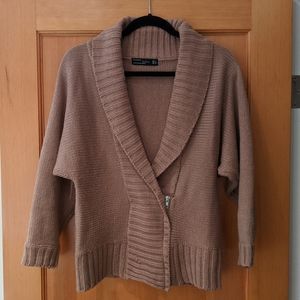 Zara half zip cardigan Medium